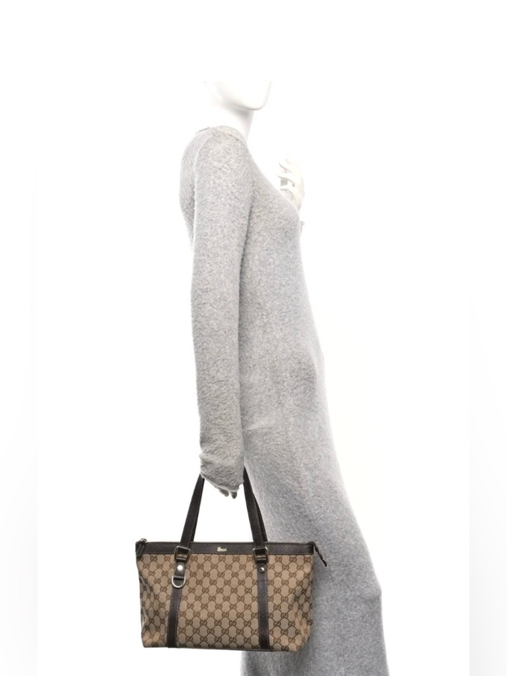 Gucci Brown Abbey Medium Tote - Picture 6 of 10